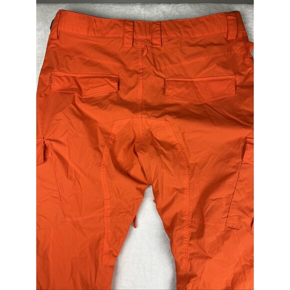 Quiksilver Pants XXL Orange Dry Flight 10K Snow Breathable Lined Winter Adult - Picture 14 of 14